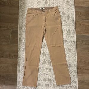 Joseph Abboud Men's Tan Chinos